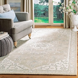8x12 Ft Wool Tufted Carpet - Extra