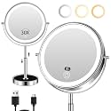 934 Lighted Makeup Mirror with Light30X Magnifying