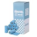 9"x13" Thick Leakproof Blue Waste Bags, 150 Count 10 Rolls