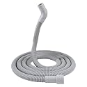 DD81-02636A Dishwasher Drain Hose with 2 Clamps Compatible with Samsung