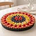 9.5×1.1 Inch/24×3cm Quiche Pan for Tart Pie Quiche Baking