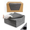 9.8"x13" Oil Absorbent Pads 100 Pack | Heavy & Fast Absorb