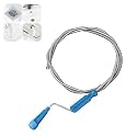 9.8 Ft Drain Cleaning Tool, Flexible Steel Pipe Cleaner for Sink & Shower