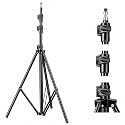9 Feet Adjustable Aluminum Alloy Light Stand for Photography, Lightweight &amp; Portable Tripod Stand for Ring Light, Softbox, Reflector, Flash &amp; Studio Lighting, Indoor &amp; Outdoor Shoots