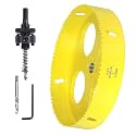 9 Inch Hole Saw with Arbor, 229mm Bi-Metal Hole Cutter