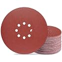 9 inch Sanding Discs 150 Grit 8 Holes Hook and Loop Sandpaper for Drywall Sander 60Pack