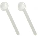9 mL (9 CC) Long Handle Plastic Measuring Spoon for Coffee, Protein Powder, Pet Food, Spices, Grains, Dry Goods – Food-Grade BPA-Free (Pack of 2)