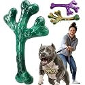 Frienhund 2-Pack Tough Dog Chew Toys for Aggressive Chewers, Beef, 20-90 Lb
