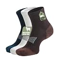 90% Merino Wool Socks for Men Athletic Ankle Socks for Women with Arch Support Breathable Soft Wool Ankle Socks,3 Pairs