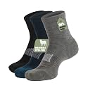 90% Merino Wool Socks for Men Athletic Ankle Socks for Women with Arch Support Breathable Soft Wool Ankle Socks,3 Pairs