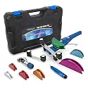 CARVALAX Blue Pipe Tube Bender Set, No Reverse, for 1/4” to 7/8” O.D