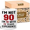 90 Year Old Birthday Gifts, Mug 11oz, Funny Gift for Women, Men 1936
