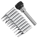 900M-T Series Soldering Iron Tips, 10 Pcs Set
