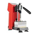 900W Heat Press Machine, 0-400°F Manual Transfer Press with Digital Timer, 5x2 Inch Mini Press for T-Shirts, Hats, DIY Crafts