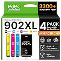 902XL Ink Cartridges for HP Printers for HP 902XL Ink Cartridges Combo Pack