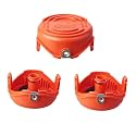 90583594 Replacement Spool Cover for Black &amp; Decker SF-080 GH3000, GH3000R, LST540, LST540B Auto-Feed Single Line(3 Pack)