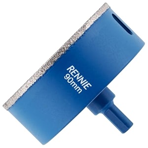 90mm diamond hole saw drill bit with tri shank for porcelain tiles ceramic slate stone granite marble glass diamond core holesawhole cutter
