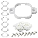 90Pcs Mounting Brackets for Govee Permanent Outdoor Lights Pro 150FT, Clips