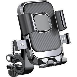the 90s store waterproof new bike phone mount anti shake and stable 360 rotation bike bicycles accessories for any smartphone gps other devices between 35 and 65 inches