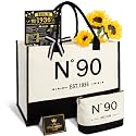 90th Birthday Gift for Women-EST.1936 Canvas Tote Bag, Cosmetic Bag, Poster