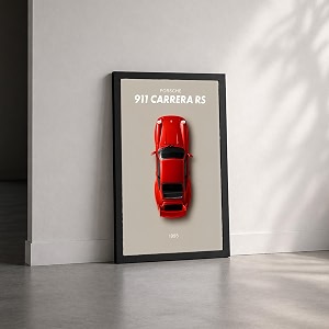 911 Carrera RS Premium Framed Wall Poster