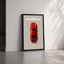 911 Carrera RS Premium Framed Wall Poster