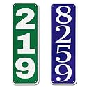 911 Reflective Address Sign,House Number,Custom 80mil Metal Aluminum Plaque