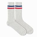 92% Merino Wool Socks Winter Knit Home Natural, Made in Mongolia