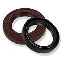 92049-7028 (Lower) & 92049-7010(Upper) Engine Oil Seal Kit Compatible with Ka wasaki FH531V FH541V FR, FS, FX Series, Bottom Crank Lower Oil Seal for 4 Stroke Engine