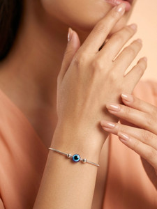 925 siller sterling silver rhodium charm bracelet