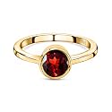 925 Sterling Silver 18K Gold Plated Birthstone