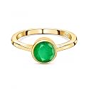 925 Sterling Silver 18K Gold Plated Birthstone