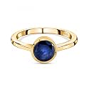 925 Sterling Silver 18K Gold Plated Birthstone
