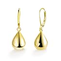 ALEXCRAFT Gold/Silver Teardrop Leverback Dangle Earrings for Women Girls