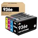 936e with Chip Replacement for HP 936 936XL Ink Cartridge Combo Pack