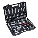 94 pece tool kit socket set wrenche set Tool Kit Ratchet 1/2" 1/4" Socket spanner Screwdriver industrial Tools