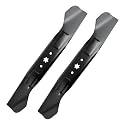 942-04244A Mower Blade Fit for Cub Ca det 46" Deck, Compatible with Cut MTD, Cad et XT1, XT2, LT46, LTX1045, LTX1046, Replaces Crafts man Troy-B ilt MTD 942-04244 742-04244 742-04290, 2 Pack