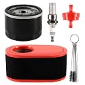 951-12260 Air Filter and 951-12690 Oil Filter Compatible with Craftsman MTD 420 CC Powermore Engine T1000 T1200 R1000 CC760ES LT4200 LT3800 4P90MUD 4P90HUB Troy-Billt TB30R Lawn Mower
