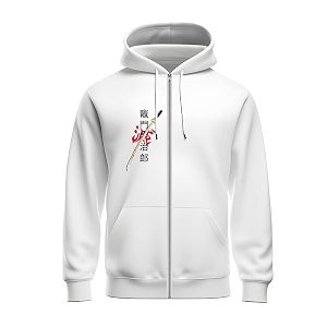 Anime Zipper Hoodie for Men Stylish