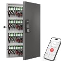 96 Key Lock Box Smart Key Organier Cabinet with Keypad & App for Office