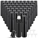 96 Pcs 10ml Perfume Oil Roller Bottles, Essential, Black