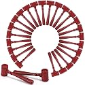 96 Pcs Mini/Large Wooden Gavels Bulk Halloween Prop, 4.33''x1.38''x0.79''