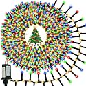 960 LED Christmas Tree Lights, Flowing Twinkling Cluster Lights Multicolor
