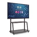 98'' Smart Board, 4K Touch Screen Interactive Whiteboard Display with Android 14.0 8+128G, All in One Smartboard for Classroom Office Home (Board+Wall Mount+Mobile Stand)