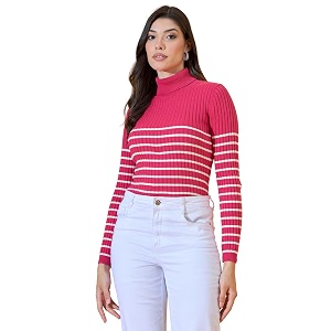 98 Degree North Women Spread Collar Sweater-G1577-BLACK