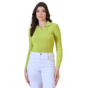 98 Degree North Women Spread Collar Sweater-G1577-BLACK