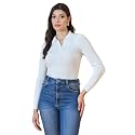 98 Degree North Women Spread Collar Sweater-G1577-BLACK
