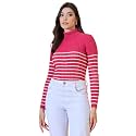 98 Degree North Women Spread Collar Sweater-G1577-BLACK