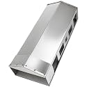 9904200046 Heat Manifold Kits for Masterbuilt Gravity Series 800 Digital Charcoal Grill and Smokers, Stainless Steel Heat Shield with Base for Masterbuilt MB 800 Smoker Parts MB20040122, MB20040221.