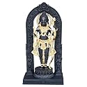 DIVINITI 24K Gold Plated Ram Lalla Idol for Home Decor Showpiece, Puja Room|Religious Statue for Peace and Prosperity|Luxury Sculptures for Table Decor, Gift, Festival (9.5 X 5.5 cm)
